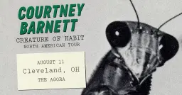 COURTNEY BARNETT - CREATURE OF HABIT TOUR - CLEVELAND
