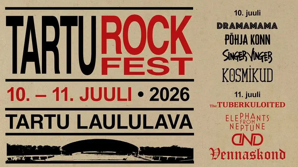 Tartu Rock Fest 2026