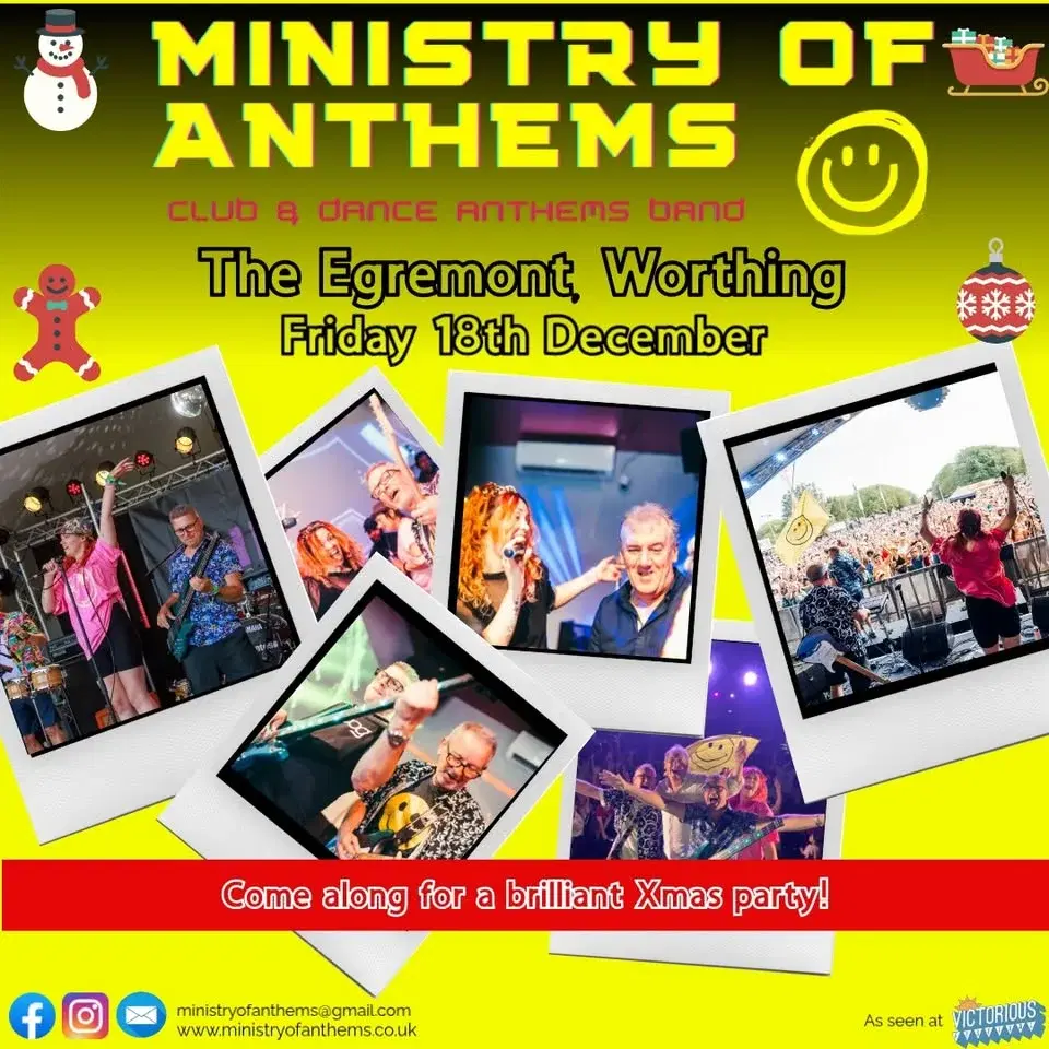 Ministry of Anthems Xmas Party at The Eggie!!!!