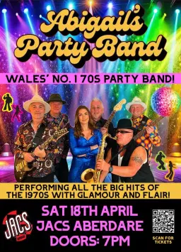 Abigail’s Party Band - 70s Party Cover Band @ Jacs Aberdare