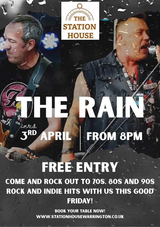 GOOD FRIDAY- THE RAIN AT THE STATION HOUSEđ€đŒđž