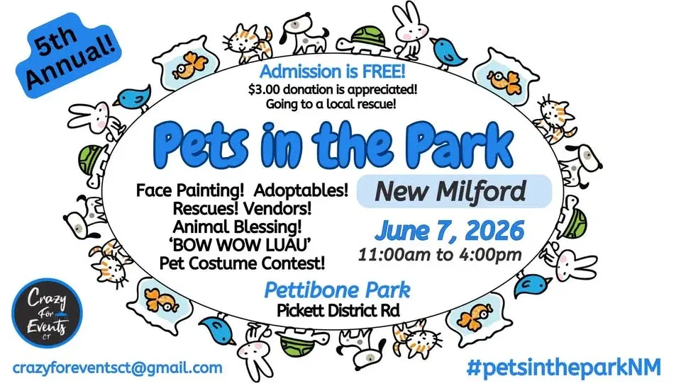 5th annual Pets in the Park New Milford
