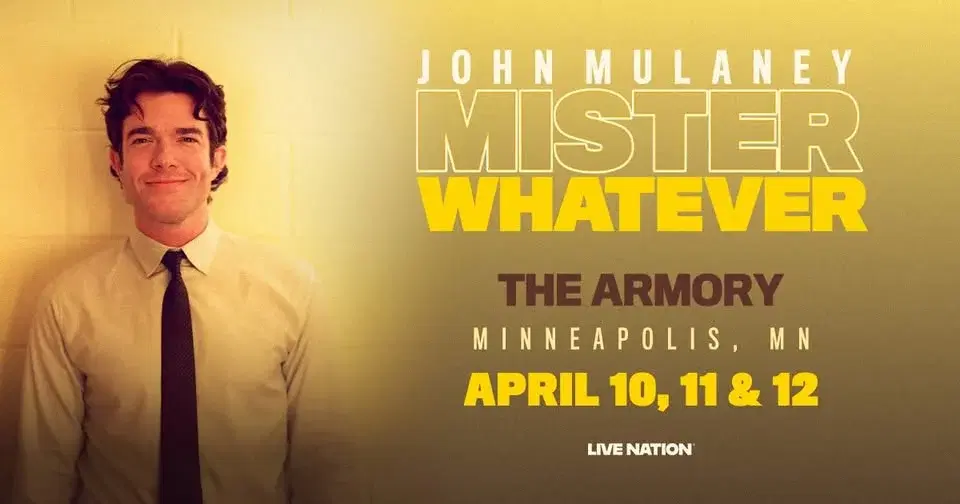 RESCHEDULED - John Mulaney: Mister Whatever - LIVE at The Armory