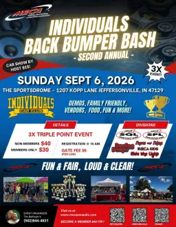 Individuals 2nd Annual Back Bumper Bash