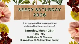 Seedy Saturday Guelph