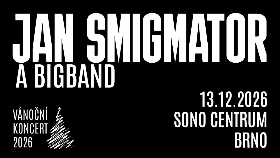 Swingové Vánoce 2026: Jan Smigmator & Big Band - Sono, Brno