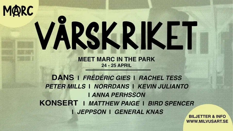 VÅRSKRIKET! Meet MARC in the Park
