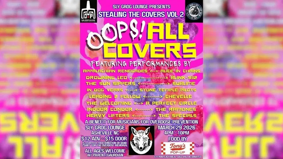 Stealing the Covers Vol 2 - A Benefit for Musicians for Overdose Prevention