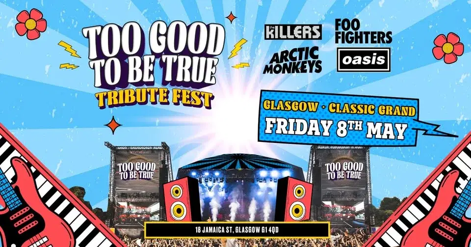 Tribute Fest Is Coming To Glasgow!