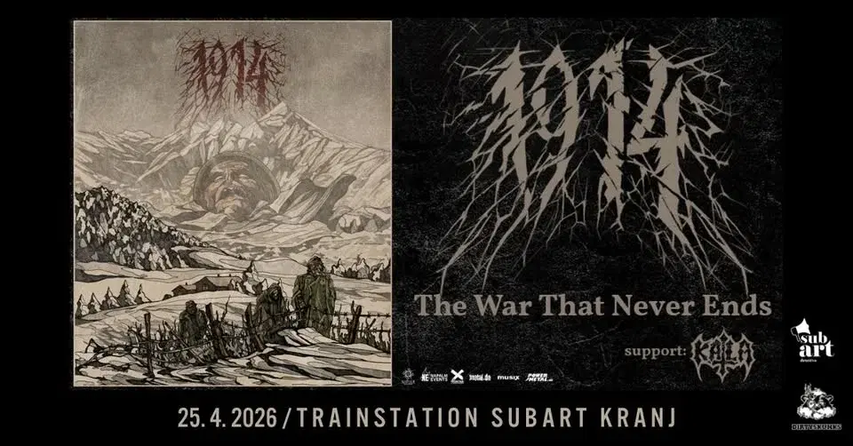 1914 - The War That Never Ends Tour 2026 / support: Katla