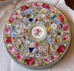 Broken China Steppingstones Craft Event