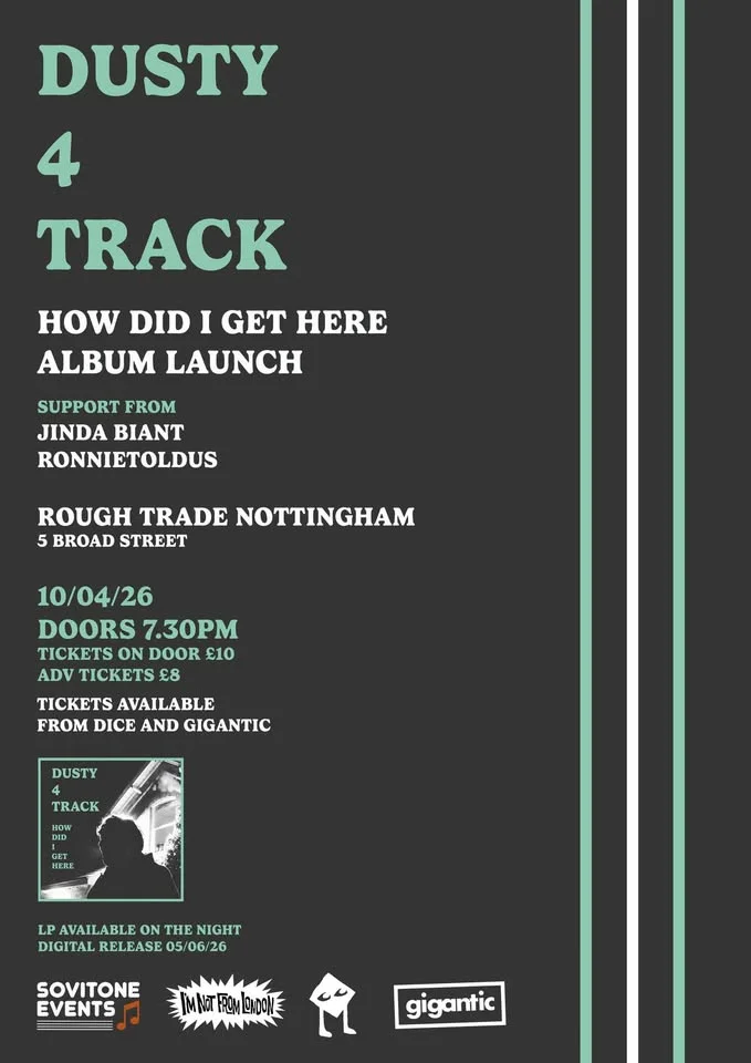 I’m Not From London Records presents Dusty 4 Track Album Launch!