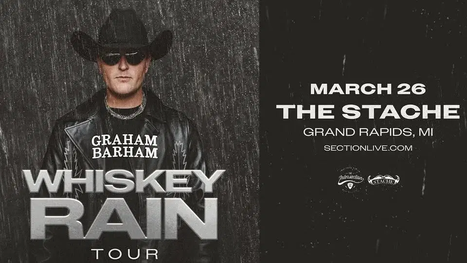 Graham Barham - Whiskey Rain Tour at The Stache - Grand Rapids, MI