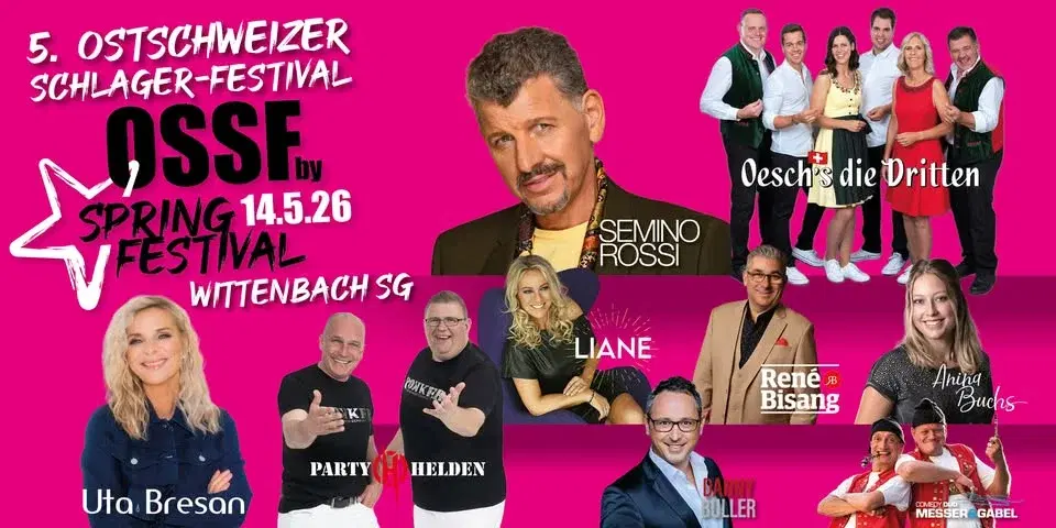 5. Ostschweizer Schlagerfestival 2026