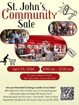 St. John’s Community Sale