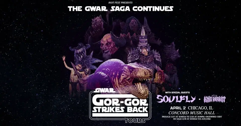 GWAR: GOR-GOR STRIKES BACK, CHICAGO