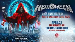 Helloween: 40th Anniversary North American Tour 2026