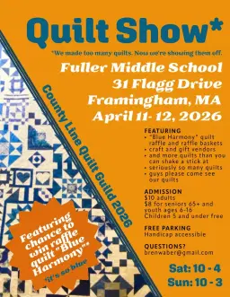 County Line 2026 Spring quilt show!
