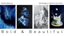 Vernissage 3 april – Bold & Beautiful | Konstrundan 2026 | Studio Rebecca