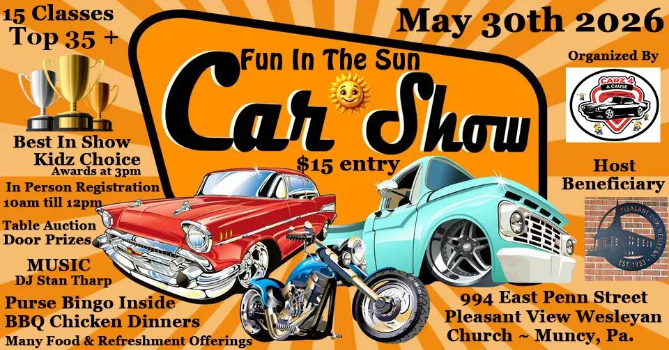 Fun In The Sun Car Truck and Bike Show