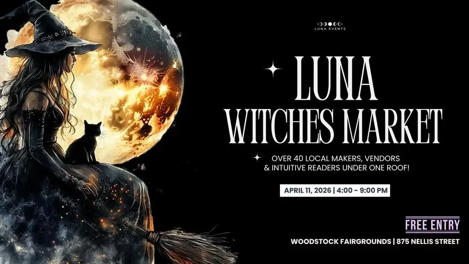 Luna Witches Market – Woodstock’s Spring Mystical Market