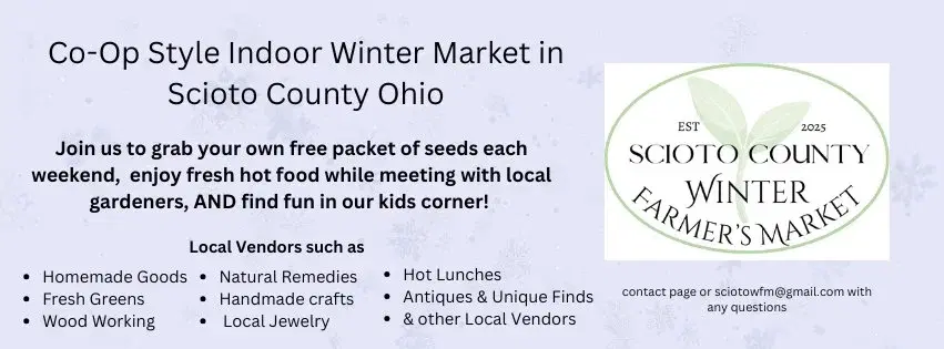 Winter Farmers Market & Community Seed Distribution