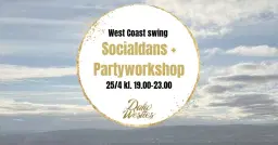 Socialdans West Coast Swing + workshop