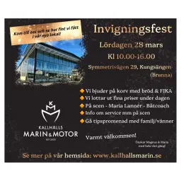 Invigningsfest i Kungsängen