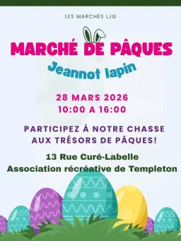 Marché de Pâques Jeannot Lapin