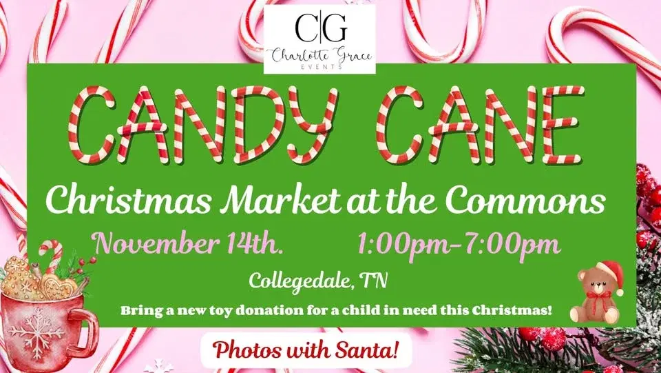 Candy Cane Market at the Commons