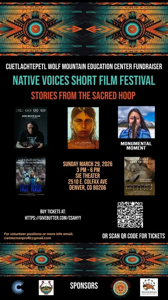 Native Voices Short Film Festival Fundraiser