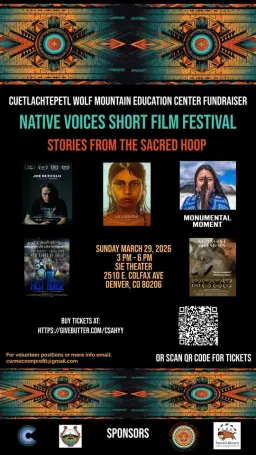 Native Voices Short Film Festival Fundraiser