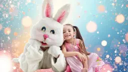 Pictures with the Easter Bunny