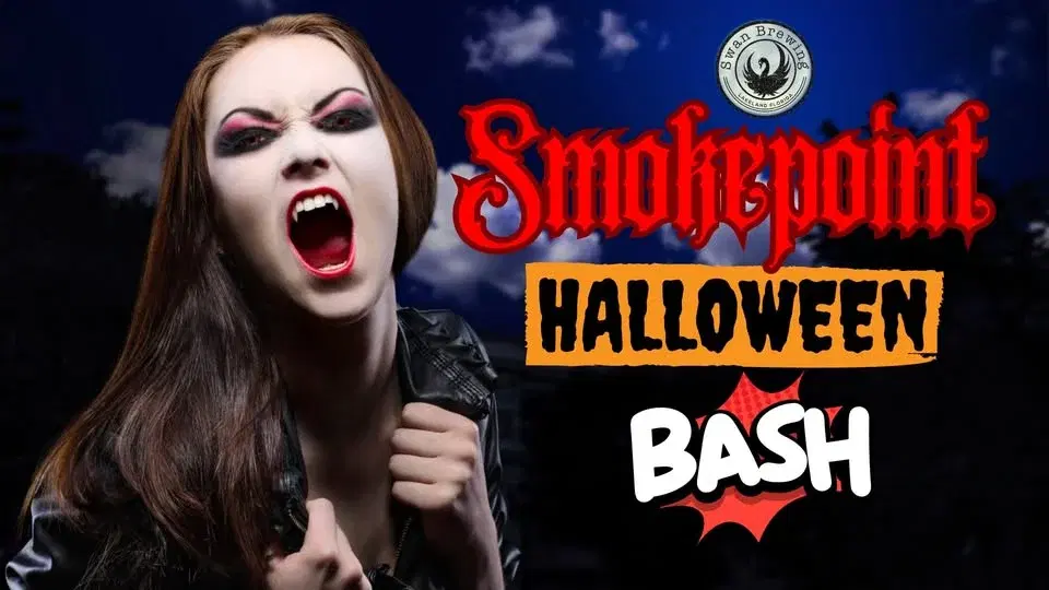 Swan Brewing Halloween 2026 Bash Ft. Smokepoint w/Best Costumes Prizes! đđ»