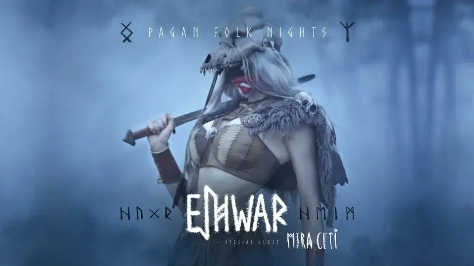 RAZPRODANO! / SOLD OUT! 15. 4. EIHWAR + MIRA CETI (Pagan Folk Nights) - Kavarna Cukrarna