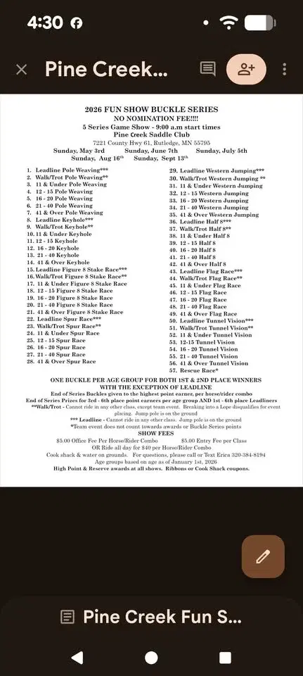 Fun Show, Buckle Series #2