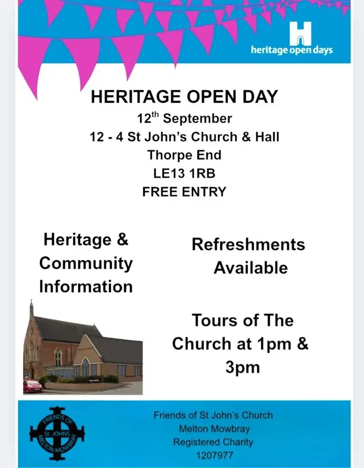 Heritage Open Day @ St John's Church (Free Entry)