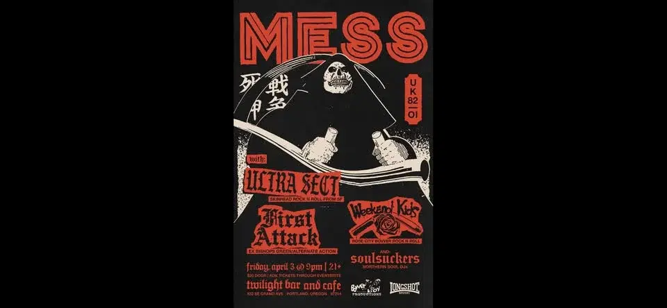 MESS/Ultra Sect/First Attack/Weekend Kids @Twilight Cafe