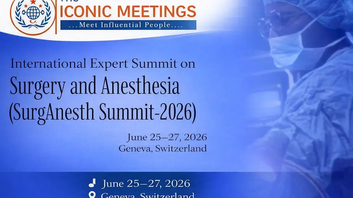 International Expert Summit on Surgery and Anesthesia