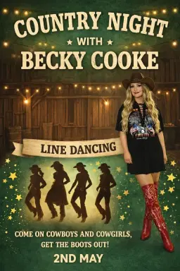 Country Night With Becky Cooke