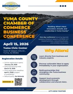 Yuma County Chamber of Commerce Business Conference 2026