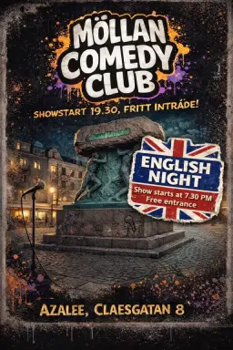 Möllan Comedy Club - English Night - Free entrance!