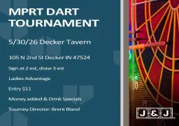 MPRT Decker Tavern, Decker IN *eastern time*