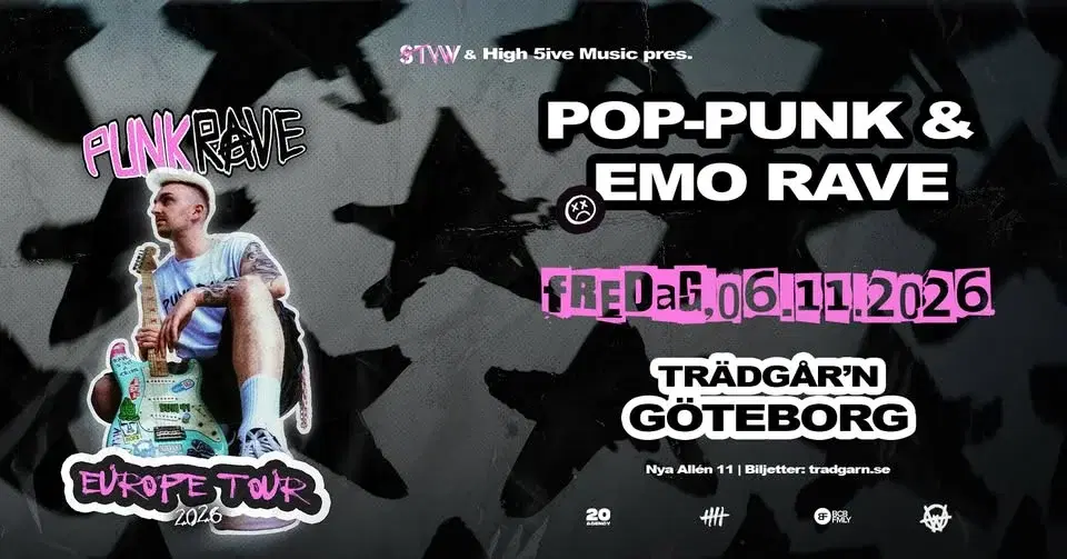 STVW PUNK RAVE | 6 November | Göteborg