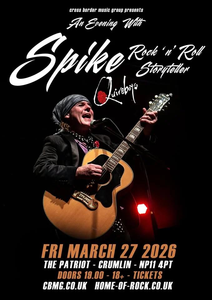 An evening with Spike from Quireboys