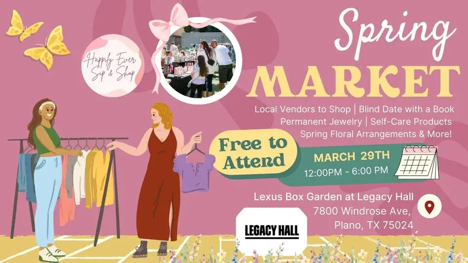 Plano Spring Sip & Shop Legacy Hall