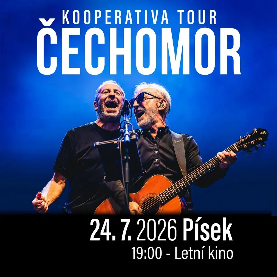 Čechomor - Písek - Letní Kooperativa Tour