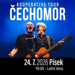 Čechomor - Písek - Letní Kooperativa Tour
