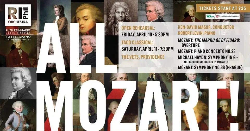 RI Philharmonic Open Rehearsal- All Mozart!