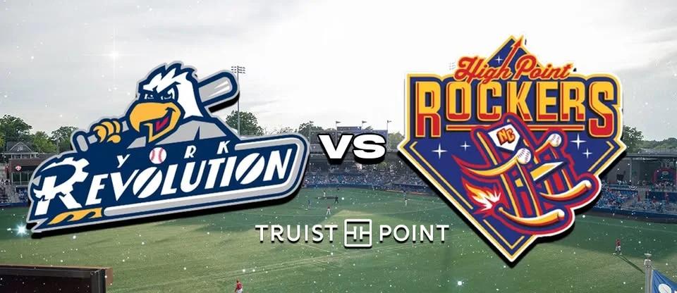 High Point Rockers Baseball vs. York Revolution